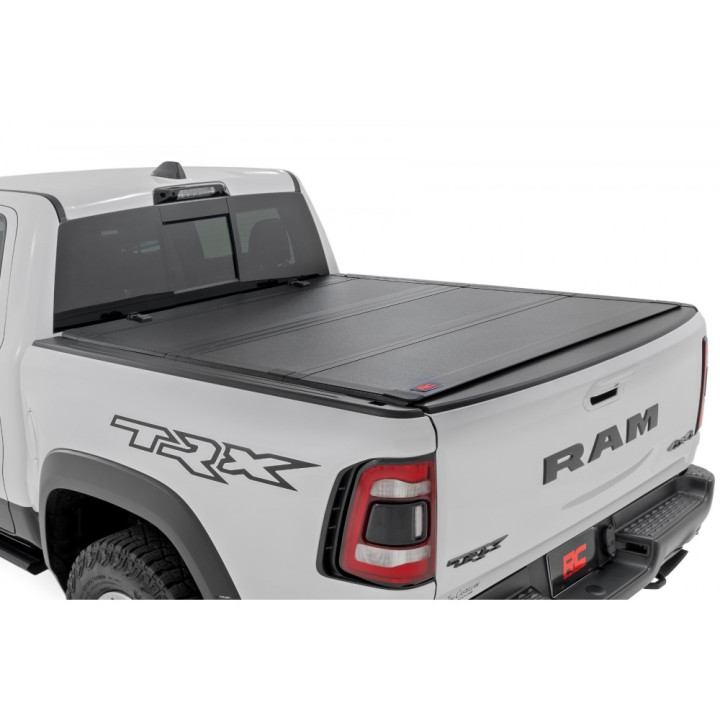 Lid Tonneau Bed Cover, Rough Country Tri-Fold, Chevrolet Colorado / GMC Canyon Bed Length 6.4 Feet 2014 - 2087 - EDK.ro