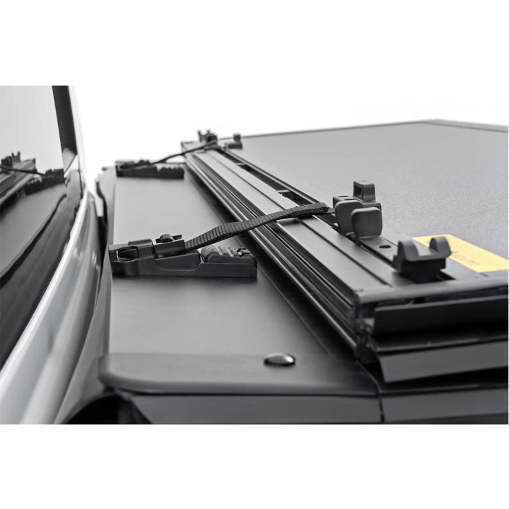 Lid Tonneau Bed Cover, Rough Country Tri-Fold, Dodge RAM 1500 Bed Length 5.7 Feet 2019 - Present - EDK.ro