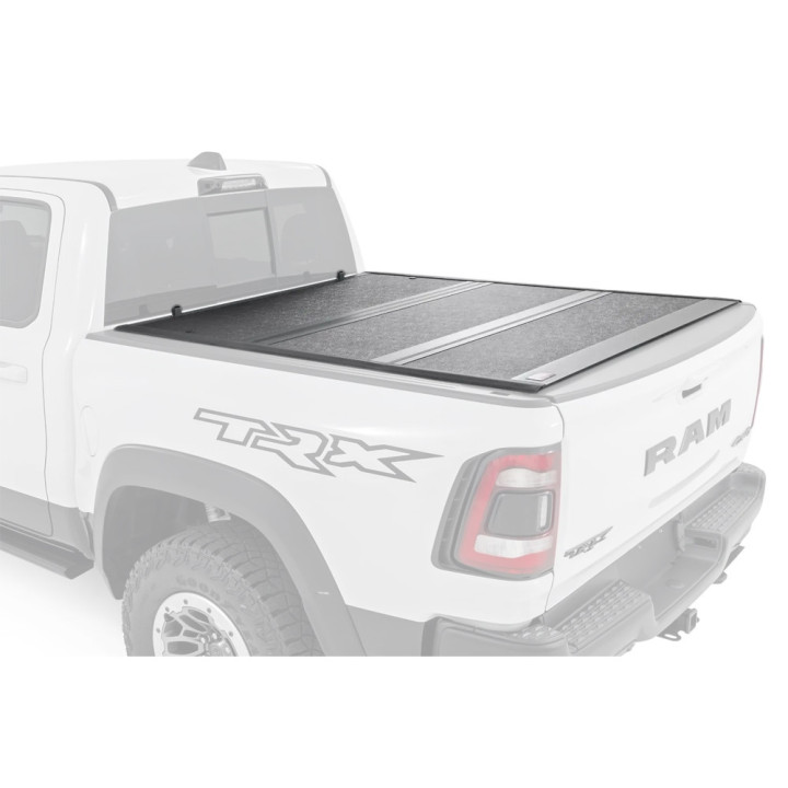 Lid Tonneau Bed Cover, Rough Country Tri-Fold, Chevrolet Colorado / GMC Canyon Bed Length 5.7 Feet 2014 - 2097 - EDK.ro
