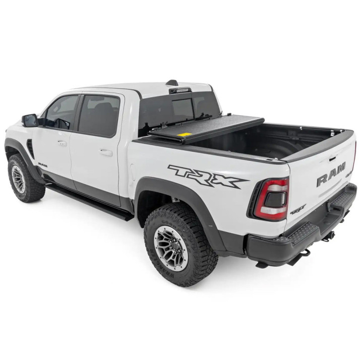Lid Tonneau Bed Cover, Rough Country Tri-Fold, Chevrolet Colorado / GMC Canyon Bed Length 5.7 Feet 2014 - 2097 - EDK.ro