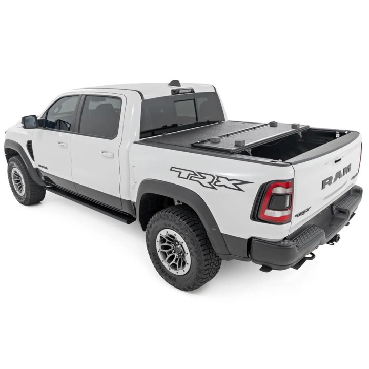 Lid Tonneau Bed Cover, Rough Country Tri-Fold, Chevrolet Colorado / GMC Canyon Bed Length 5.7 Feet 2014 - 2097 - EDK.ro
