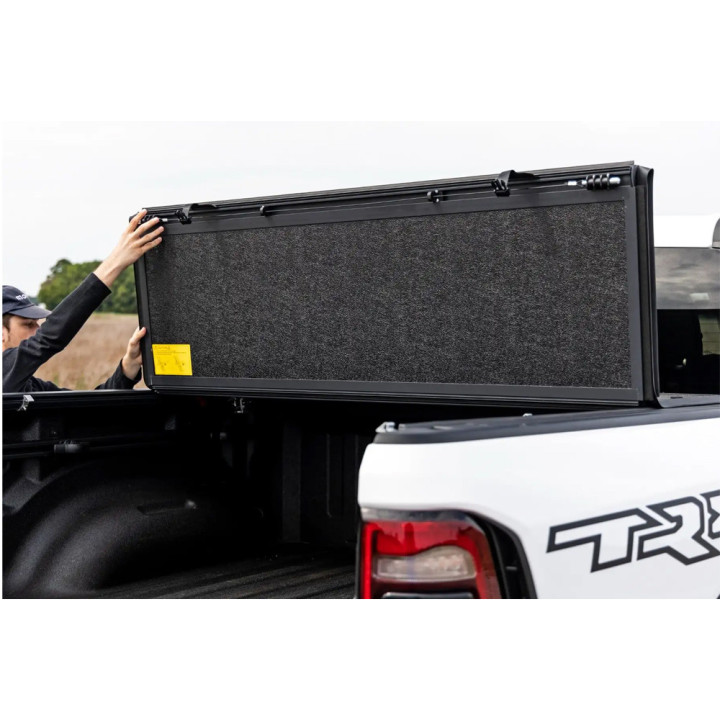Lid Tonneau Bed Cover, Rough Country Tri-Fold, Chevrolet Colorado / GMC Canyon Bed Length 5.7 Feet 2014 - 2097 - EDK.ro