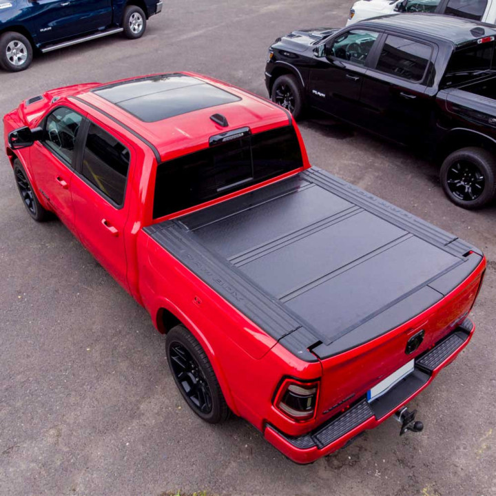 Închidere de Benă Tip Capac, OFD Tri-Fold, Dodge RAM 1500 2019 - Prezent - EDK.ro