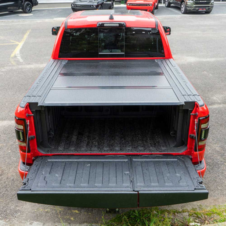 Lid Tonneau Bed Cover, OFD Tri-Fold, Dodge RAM 1500 2019 - Present - EDK.ro