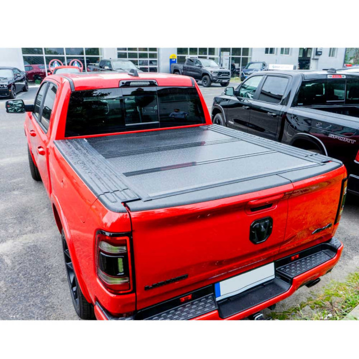 Lid Tonneau Bed Cover, OFD Tri-Fold, Dodge RAM 1500 2019 - Present - EDK.ro