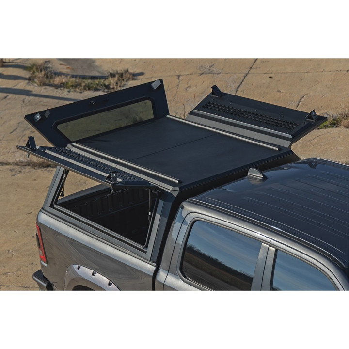 Hardtop Bed Cover, Rough Country Canopy, Dodge RAM 1500 2019 - Present - EDK.ro