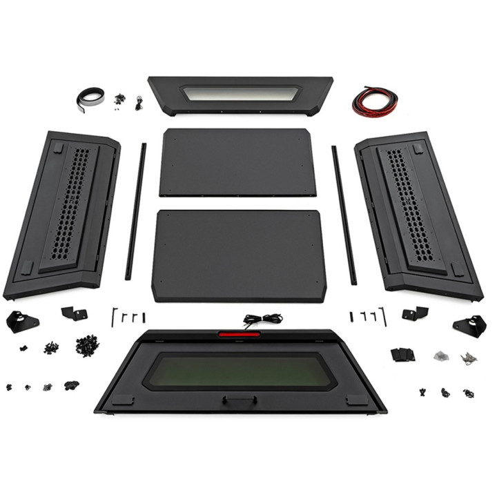 Hardtop Bed Cover, Rough Country Canopy, Dodge RAM 1500 2019 - Present - EDK.ro