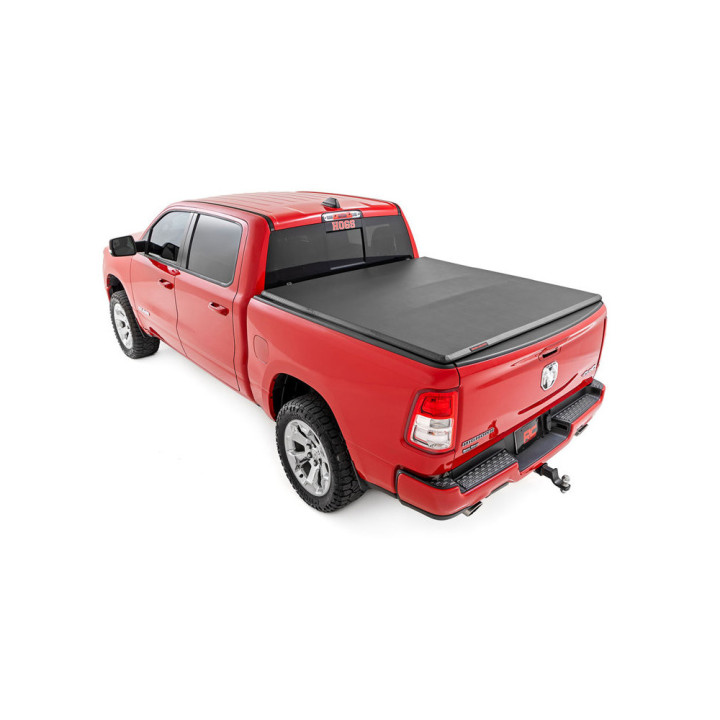 Soft Top Tonneau Bed Cover, Rough Country Tri-Fold, Chevrolet Colorado / GMC Canyon Bed Length 5.7 Feet 2014 - 2031 - EDK.ro