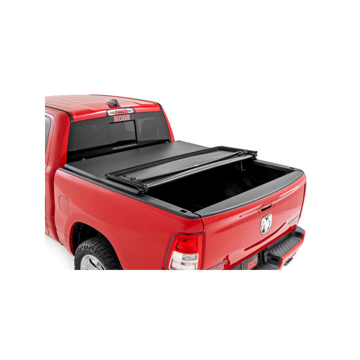 Soft Top Tonneau Bed Cover, Rough Country Tri-Fold, Chevrolet Colorado / GMC Canyon Bed Length 5.7 Feet 2014 - 2031 - EDK.ro