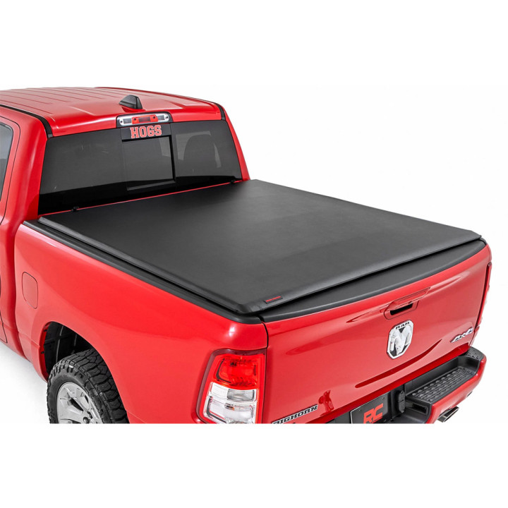 Soft Top Tonneau Bed Cover, Rough Country Roll, Chevrolet Colorado / GMC Canyon Bed Length 5.7 Feet 2014 - Present - EDK.ro