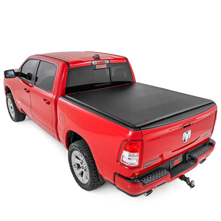 Soft Top Tonneau Bed Cover, Rough Country Roll, Chevrolet Colorado / GMC Canyon Bed Length 5.7 Feet 2014 - Present - EDK.ro