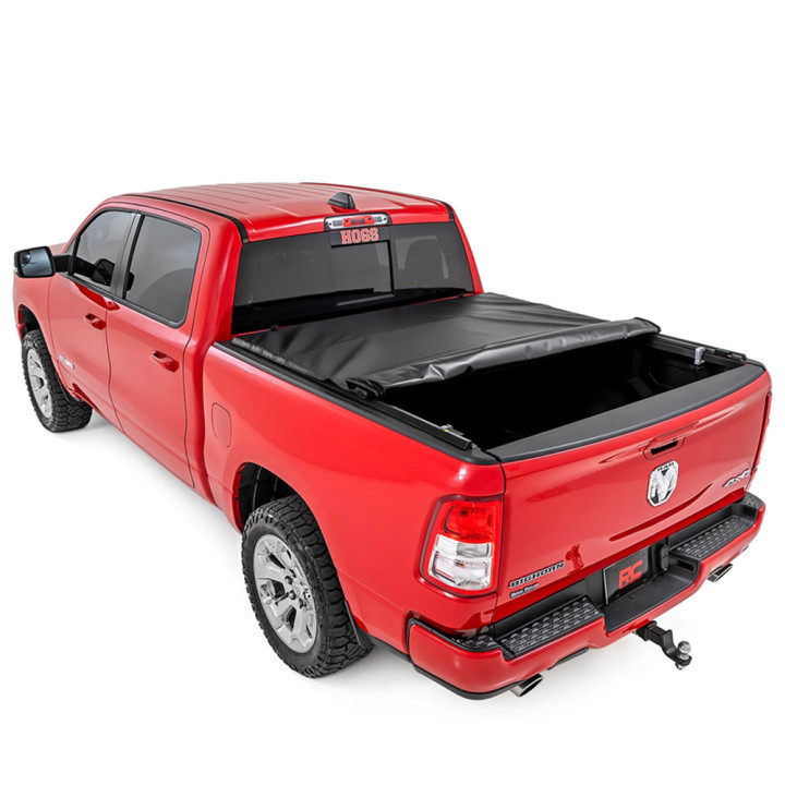 Soft Top Tonneau Bed Cover, Rough Country Roll, Chevrolet Colorado / GMC Canyon Bed Length 5.7 Feet 2014 - Present - EDK.ro