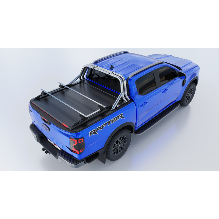 Închidere de Benă Tip Rulou Asistat, Tessera 4x4 Roll+, Ford Ranger Raptor Cabină Dublă 2023 - Prezent - EDK.ro