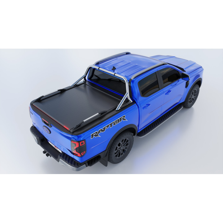 Închidere de Benă Tip Rulou Asistat, Tessera 4x4 Roll+, Ford Ranger Raptor Cabină Dublă 2023 - Prezent - EDK.ro
