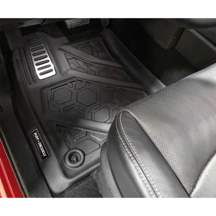 Front and Rear Floor Mats, Air Design Crew Cab, Dodge RAM 1500 2019 - Present - EDK.ro