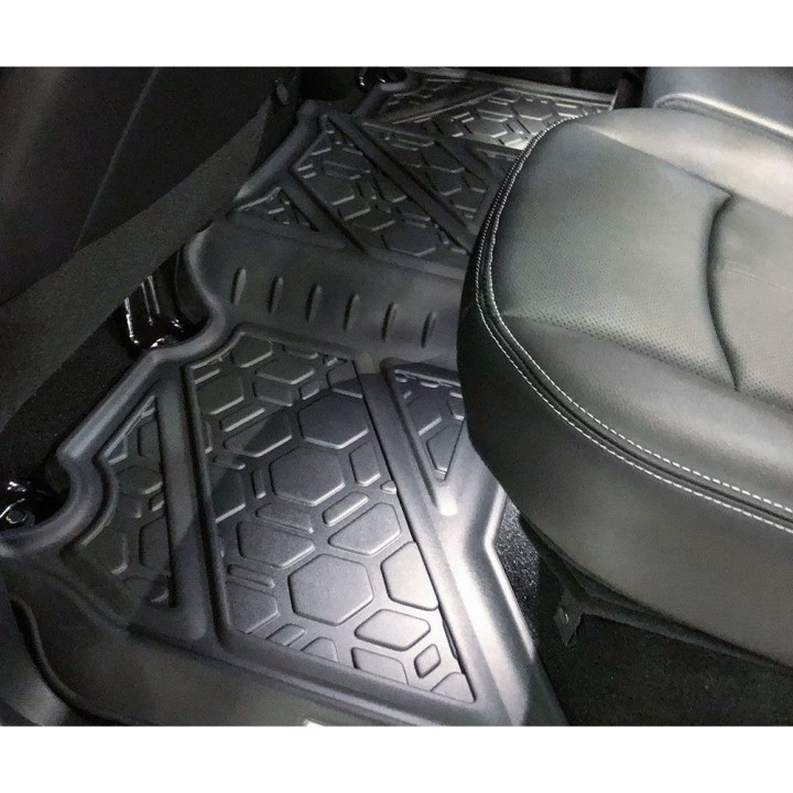 Front and Rear Floor Mats, Air Design Crew Cab, Dodge RAM 1500 2019 - Present - EDK.ro