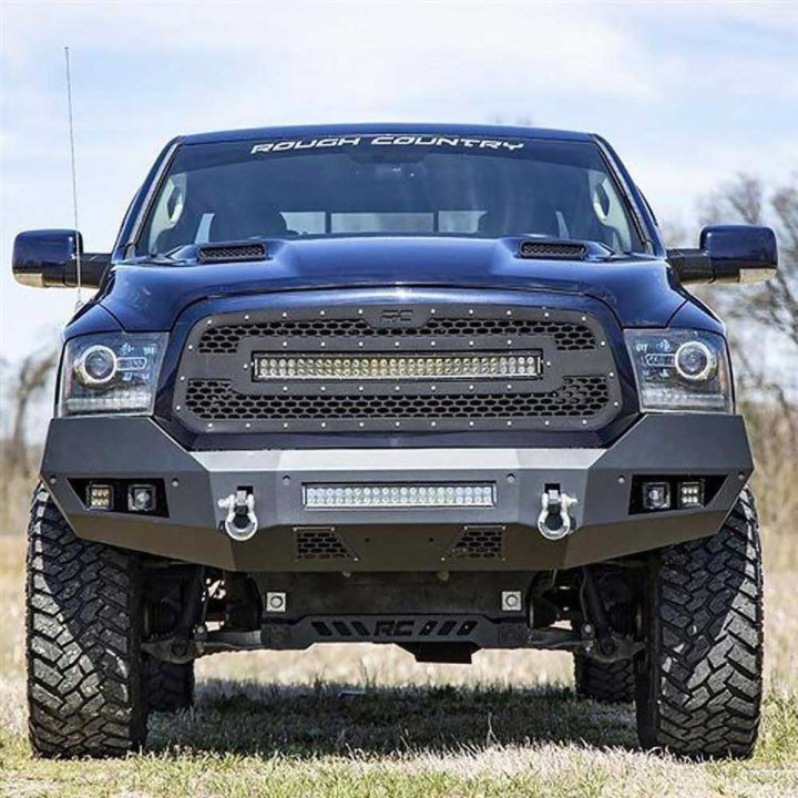 Bullbar Off-Road, Rough Country cu Lumini LED, Dodge RAM 1500 2019 - Prezent - EDK.ro