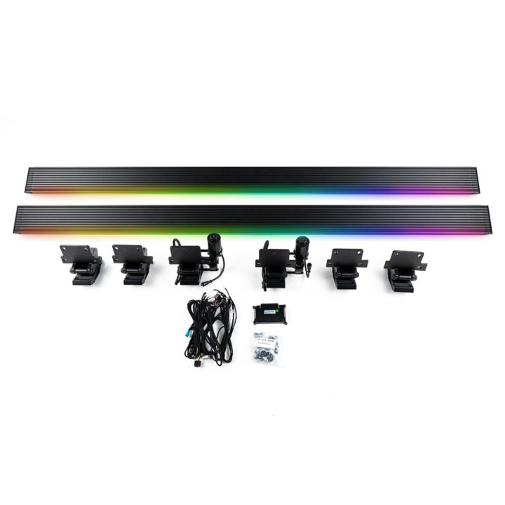 Electric Side Steps, OFD Gen 2 with LED Lights, Dodge RAM 1500 2019 - Present - EDK.ro