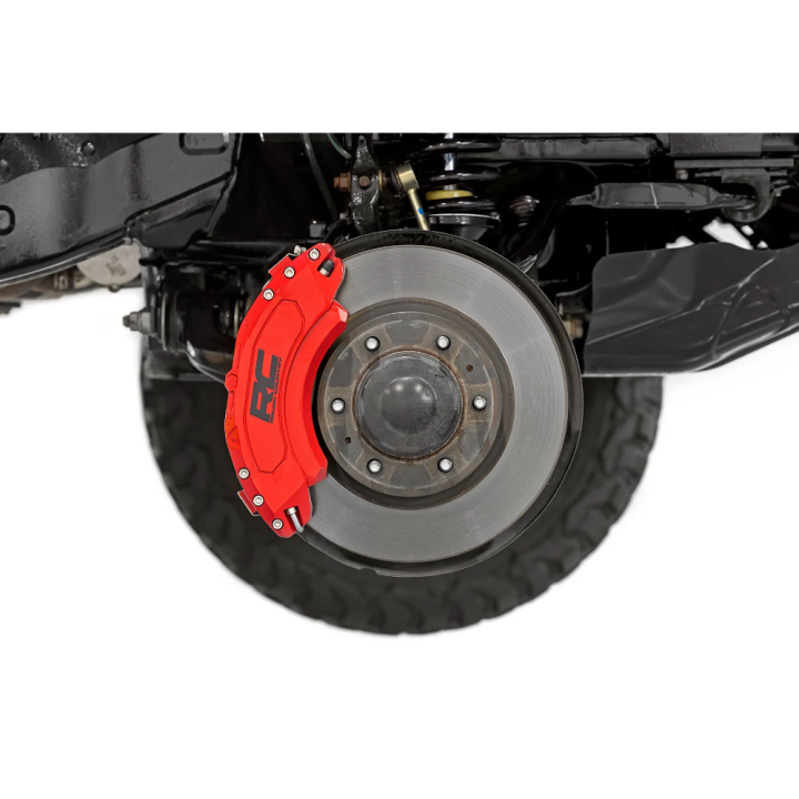 Capace Etrier Frână Roșii, Rough Country, Dodge RAM 1500 2019 - Prezent - EDK.ro