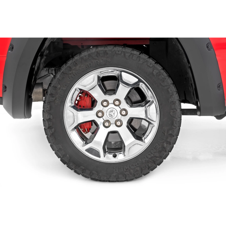 Capace Etrier Frână Roșii, Rough Country, Dodge RAM 1500 2019 - Prezent - EDK.ro