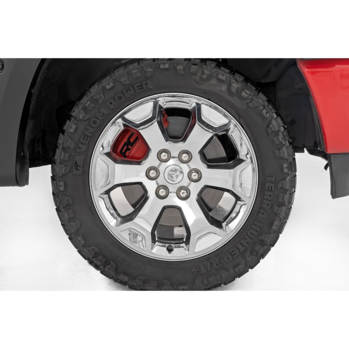 Capace Etrier Frână Roșii, Rough Country, Dodge RAM 1500 2019 - Prezent - EDK.ro