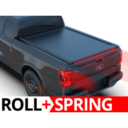 Spring Assisted Roll Top Tonneau Bed Cover, Tessera 4x4 Roll+, Ford Ranger Limited Extra Cab 2023 - Present - EDK.ro