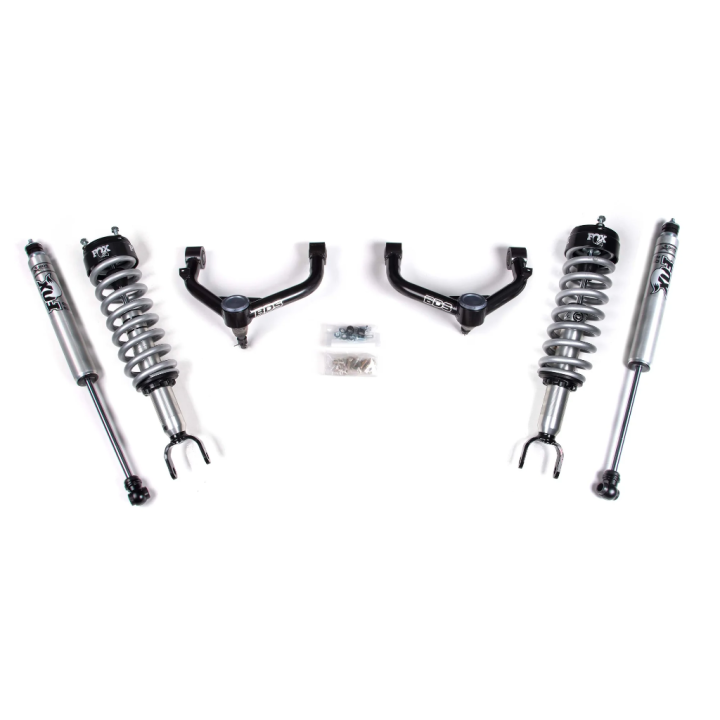 Kit de Nivelare a Suspensiei, BDS Suspension cu FOX 2.0 Coilovers 4WD Lift 2 Inch, Dodge RAM 1500 2019 - Prezent - EDK.ro