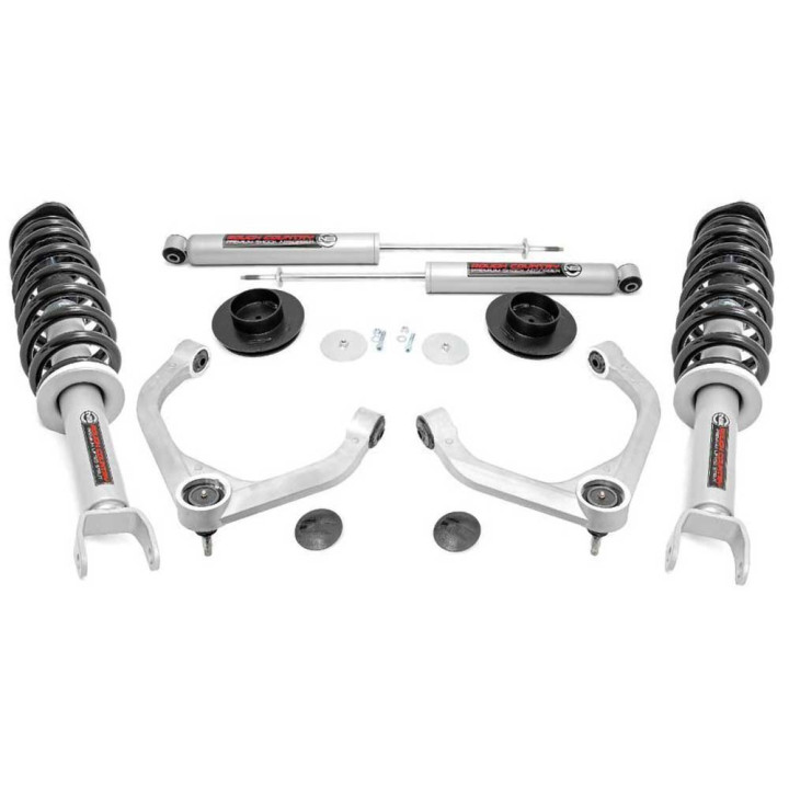 Suspension Lift Kit, Rough Country Lift 3.5 Inch, Dodge RAM 1500 2019 - Present - EDK.ro