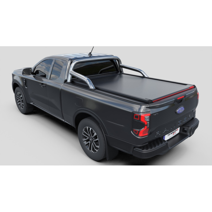 Închidere de Benă Tip Rulou Asistat, Tessera 4x4 Roll+, Ford Ranger XLT Cabină Extra 2023 - Prezent - EDK.ro