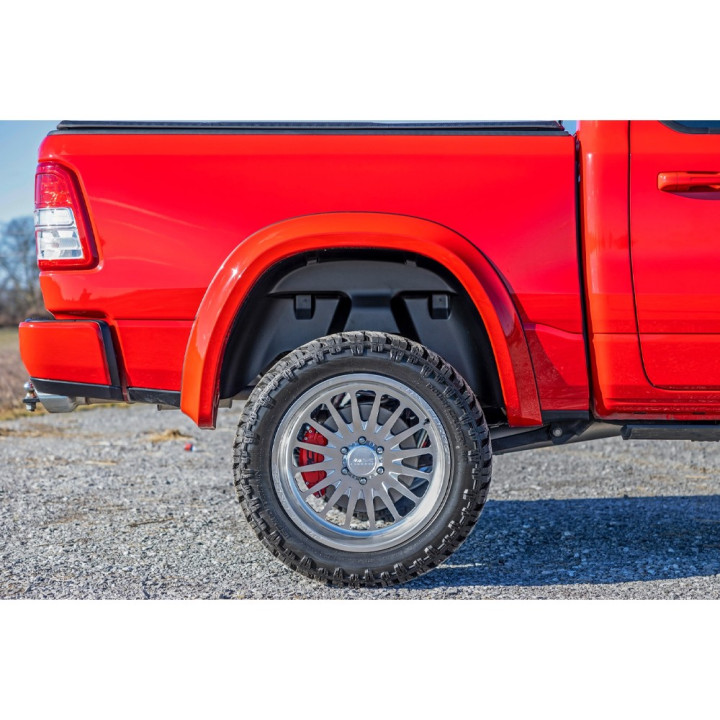Rear Wheel Well Liners, Rough Country, Dodge RAM 1500 2019 - Present - EDK.ro