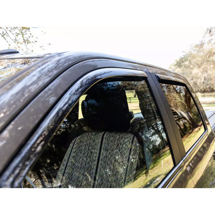 Front and Rear Window Deflectors, AVS Auto Ventshade In-Channel Ventvisor, Dodge RAM 1500 2019 - Present - EDK.ro