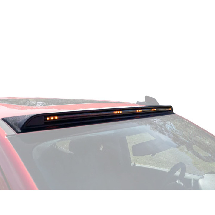 EC Approved LED Marker Lights Integration Kit for Windshield, Husky Liners AeroCab Pro with sunroof, Dodge RAM 1500 2019 - Prese