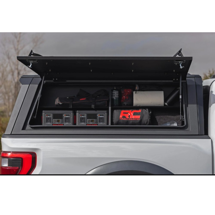 Bed Organising System for Hardtop, Rough Country Bed Cap, Dodge RAM 1500 / Ford F-150 Raptor 2019 - Present - EDK.ro
