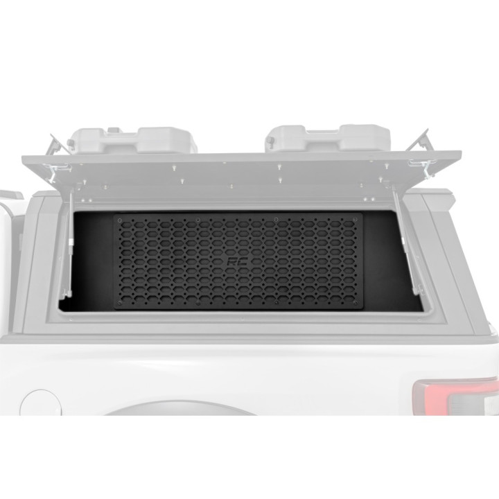 Bed Organising System with Molle Panel for Hardtop, Rough Country Bed Cap, Dodge RAM 1500 / Ford F-150 Raptor 2019 - Present - E