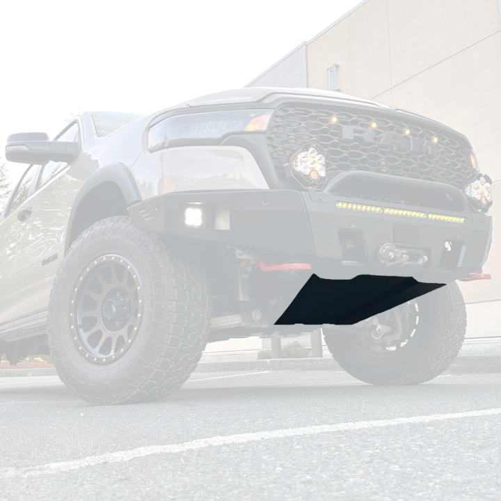 Placă de Protecție Inferioară din Oțel pentru Bara de Protecție, Vice Design MOD V2, Dodge RAM 1500 2025 - Prezent - EDK.ro