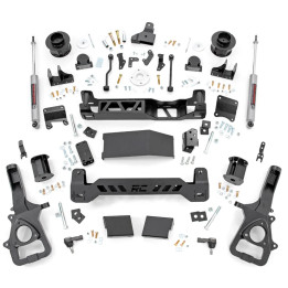 Kit Suspensie de Ridicare 22xl cu Amortizoare N3, Rough Country Mare Bore Lift 6 Inch, Dodge RAM 1500 2025 - Prezent - EDK.ro