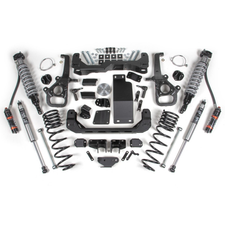 Kit Suspensie de Ridicare, BDS Suspension cu FOX 2.5 Performance Elite + 2.0 Performance Shocks 4WD Standard Bore Lift 4 Inch, Dodge RAM 1500 2025 - Prezent - EDK.ro