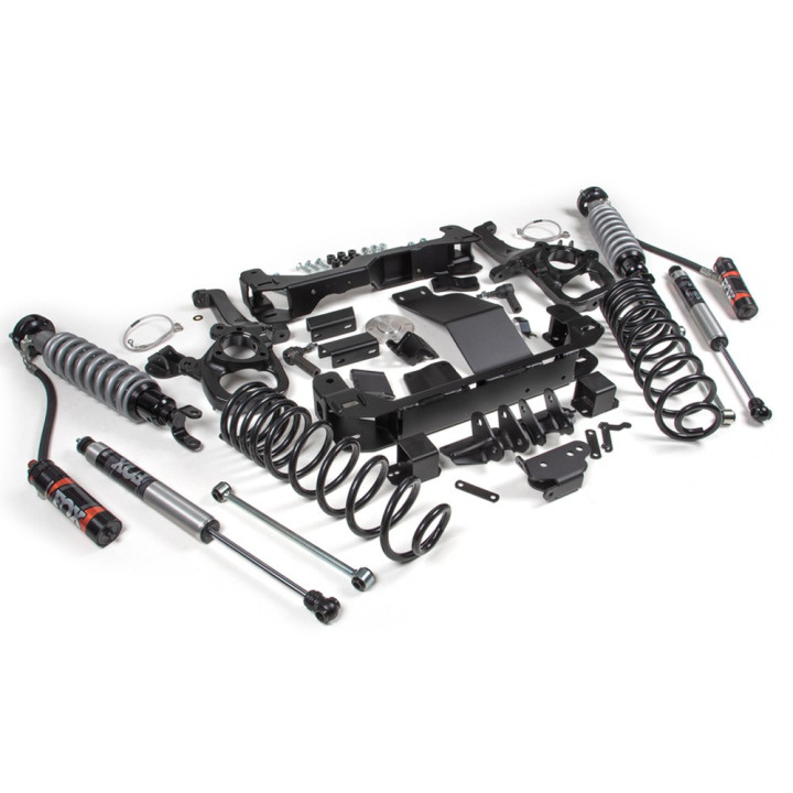 Suspension Lift Kit, BDS Suspension with FOX 2.5 Performance Elite + 2.0 Performance Shocks 4WD Standard Bore Lift 4 Inch, Dodge RAM 1500 2025 - Present - EDK.ro