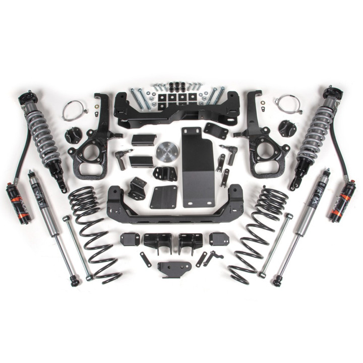 Suspension Lift Kit, BDS Suspension with FOX 2.5 Performance Elite & 2.0 Shocks 4WD Large Bore Lift 4 Inch, Dodge RAM 1500 2025 