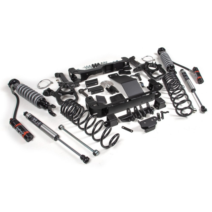 Suspension Lift Kit, BDS Suspension with FOX 2.5 Performance Elite & 2.0 Shocks 4WD Large Bore Lift 4 Inch, Dodge RAM 1500 2025 