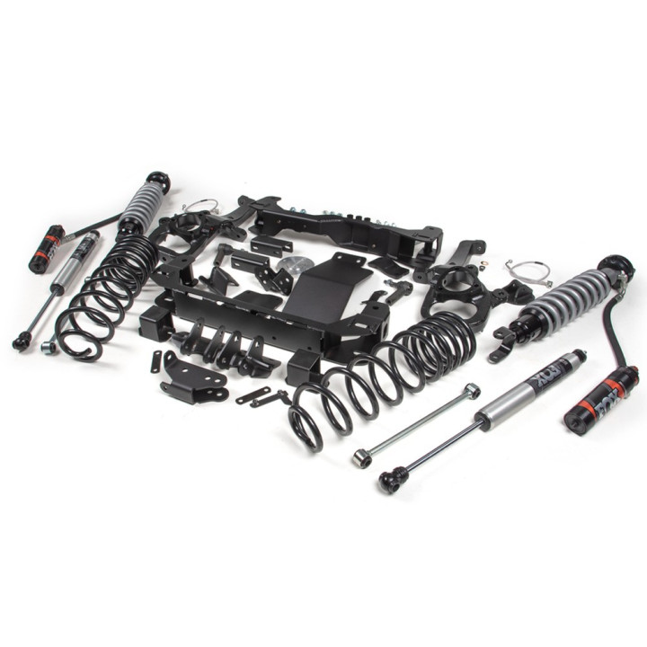Kit Suspensie de Ridicare, BDS Suspension cu FOX 2.5 Performance Elite & 2.0 Shocks 4WD Mare Bore Lift 4 Inch, Dodge RAM 1500 20