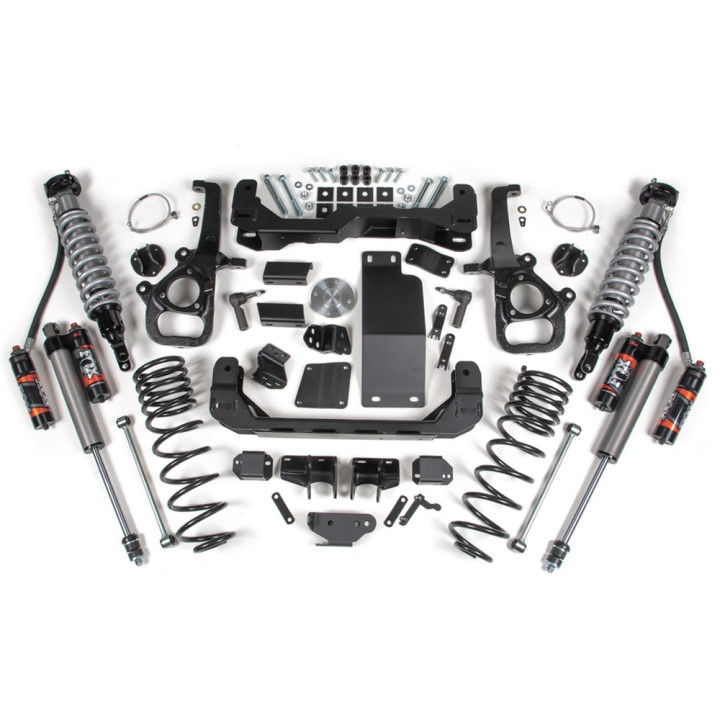 Suspension Lift Kit, BDS Suspension with FOX 2.5 Performance Elite Shocks 4WD Large Bore Lift 4 Inch, Dodge RAM 1500 2025 - Pres