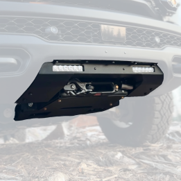 Hidden Winch Mount with LED Lights Offroad Package, Vice Design RHO, Dodge RAM 1500 2025 - Present - EDK.ro