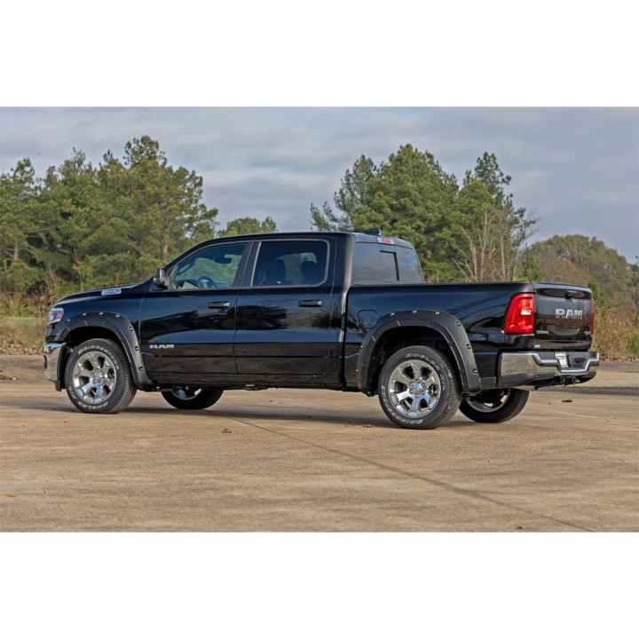 Front and Rear Fender Flares, Rough Country Defender, Dodge RAM 1500 2025 - Present - EDK.ro