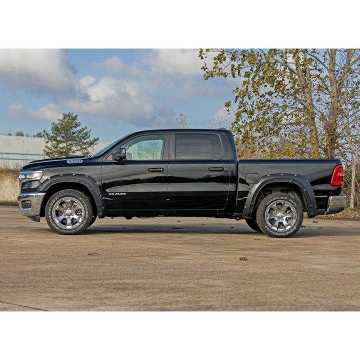 Front and Rear Fender Flares, Rough Country Defender, Dodge RAM 1500 2025 - Present - EDK.ro