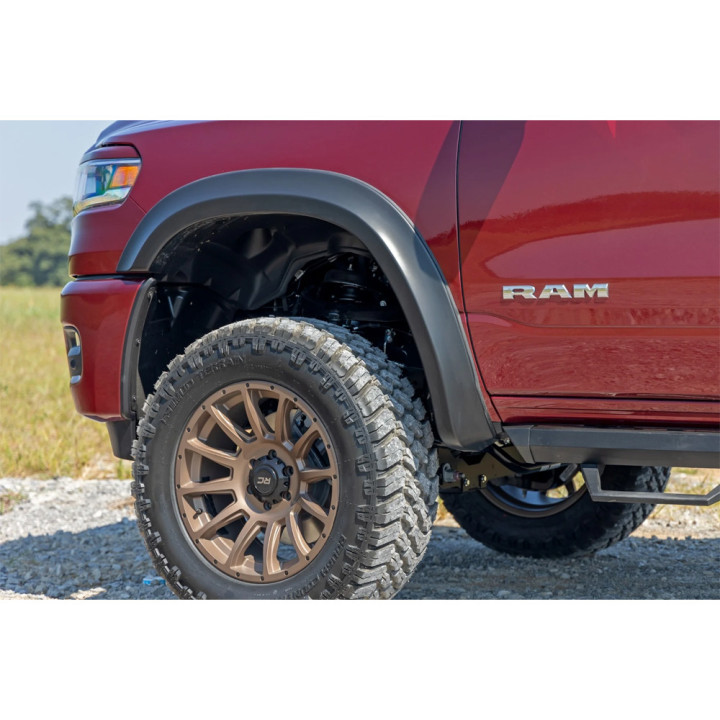 Front and Rear Fender Flares, Rough Country Sport, Dodge RAM 1500 2025 - Present - EDK.ro