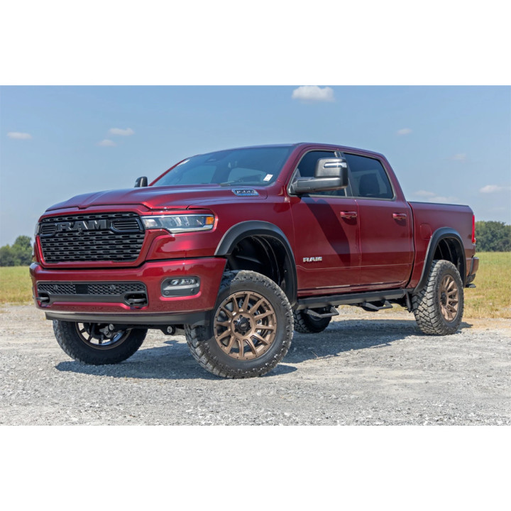 Front and Rear Fender Flares, Rough Country Sport, Dodge RAM 1500 2025 - Present - EDK.ro
