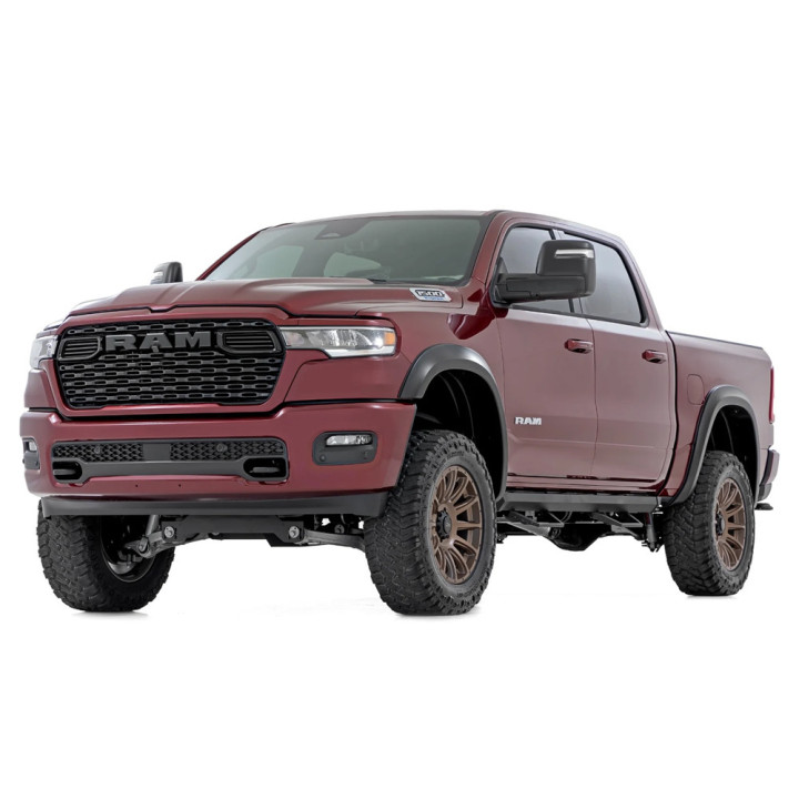 Front and Rear Fender Flares, Rough Country Sport, Dodge RAM 1500 2025 - Present - EDK.ro