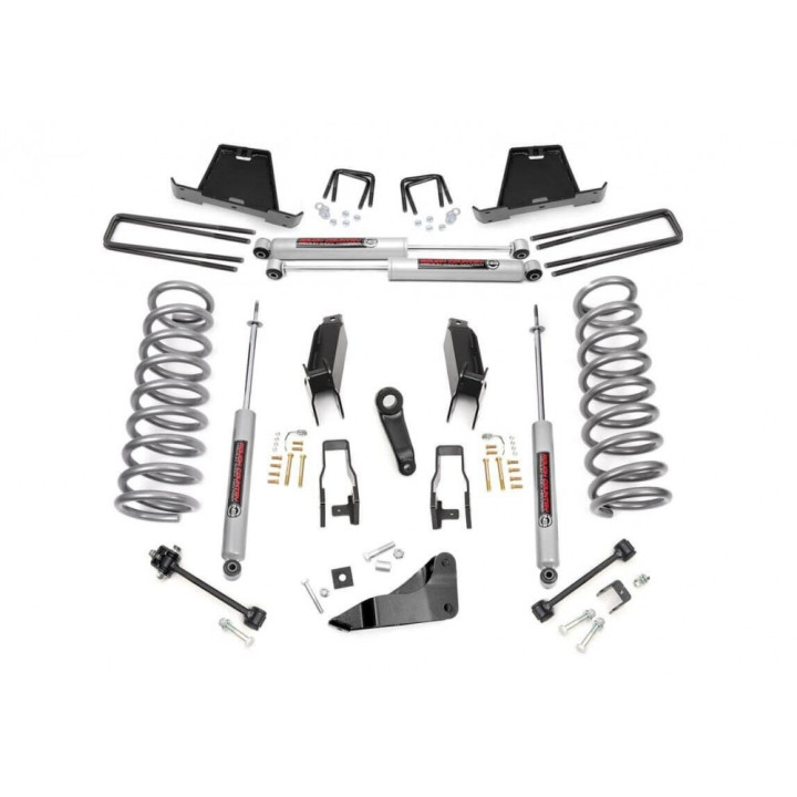 Lift Kit, Rough Country Diesel Mega Cab Lift 5 Inch, Dodge RAM 2500 / 3500 2003 - 2009 - EDK.ro