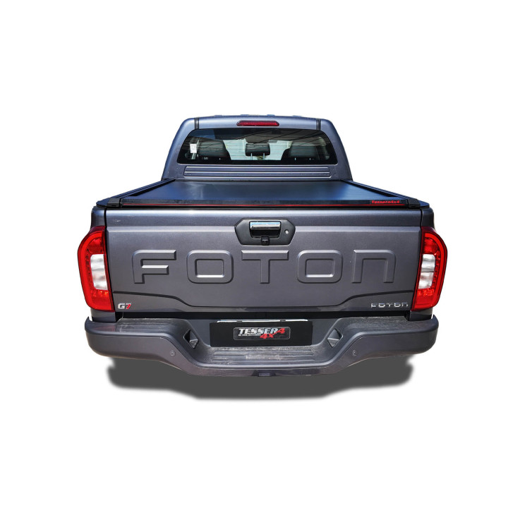 Spring Assisted Roll Top Tonneau Bed Cover, Tessera 4x4 Roll+, Foton Tunland G7 2019 - Present - EDK.ro